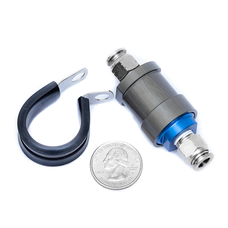 PSC Remote AntiSplash Reservoir w Pressure Release Valve, SR-VT