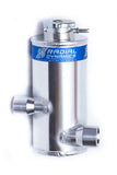 Vortex Steering Reservoir, 4", Inline Ports