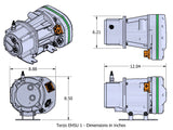 2.5kW EHSU High Voltage Steering Pump System